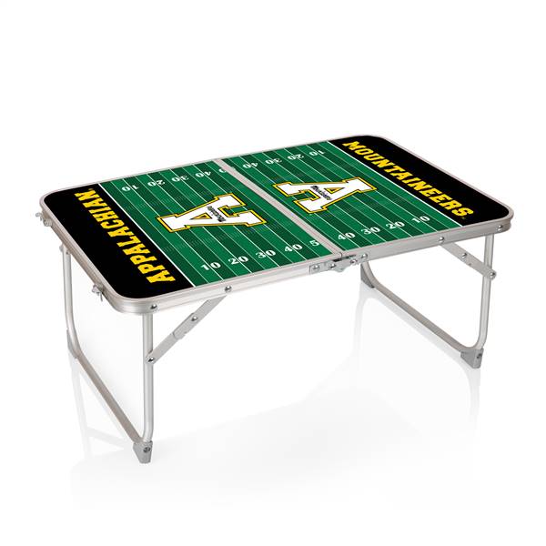 App State Mountaineers Portable Mini Folding Table  