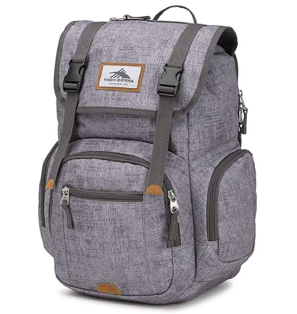 High Sierra BTS Backpacks EMMETT 2 BACKPACK WOOLLY WEAVE/SLATE/LIME