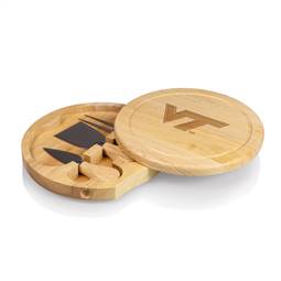 Virginia Tech Hokies Cheese Tools Set and Small Cutting Board