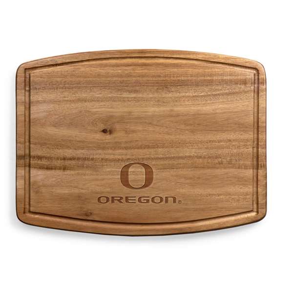 Oregon Ducks Ovale Acacia Cutting Board  