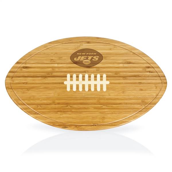 New York Jets XL Football Cutting Board