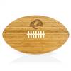 Los Angeles Rams XL Football Cutting Board