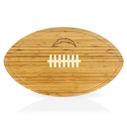 Los Angeles Chargers XL Football Cutting Board
