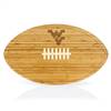 West Virginia Mountaineers XL Football Serving Board