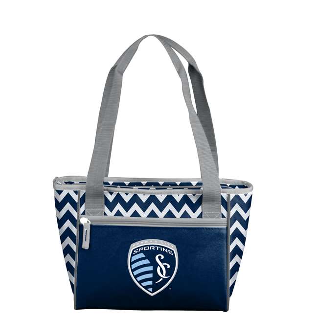 MLS Sporting Kansas City Chevron 16 Can Cooler Tote, Medium