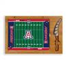 Arizona Wildcats Glass Top Cutting Board and Knife