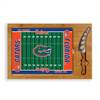 Florida Gators Glass Top Cutting Board and Knife