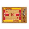 Maryland Terrapins Glass Top Cutting Board and Knife