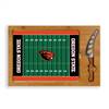Oregon State Beavers Glass Top Cutting Board and Knife