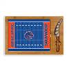 Boise State Broncos Glass Top Cutting Board and Knife