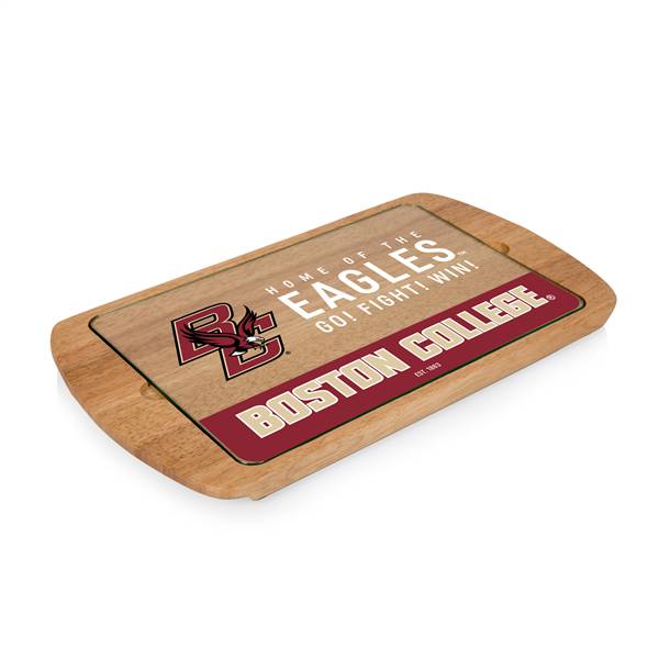 Boston College Eagles Glass Top Serving Tray