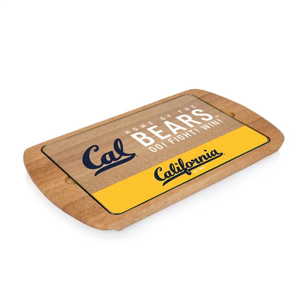 Cal Bears Glass Top Serving Tray