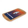 Denver Broncos Glass Top Serving Tray