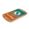 Miami Dolphins Glass Top Serving Tray