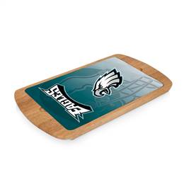 Philadelphia Eagles Glass Top Serving Tray