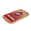 San Francisco 49ers Glass Top Serving Tray