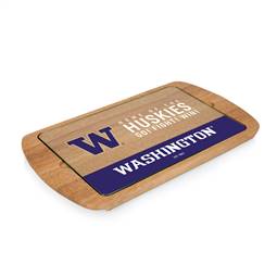 Washington Huskies Glass Top Serving Tray