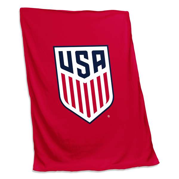 USSF United States Soccer Federation Sweatshirt Blanket 84 x 322