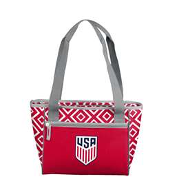 USSF United States Soccer Federation 16 can Double Diamond Cooler Totel