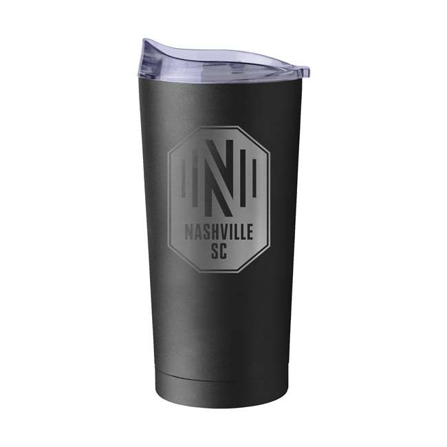 Nashville SC 20oz Etch Black Powder Coat Tumbler