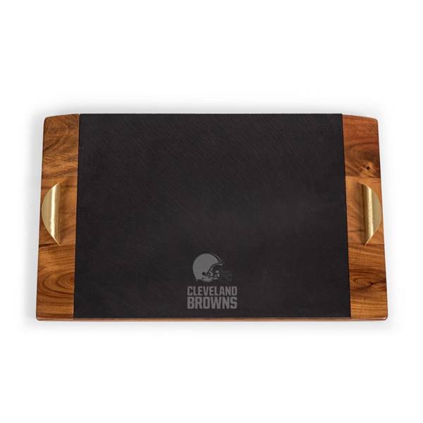 Cleveland Browns Slate Serving Tray