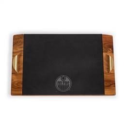 Edmonton Oilers Slate Serving Tray