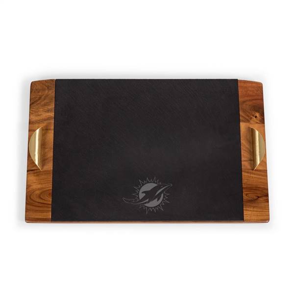 Miami Dolphins Slate Serving Tray