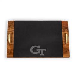 Georgia Tech Yellow Jackets Slate Serving Tray