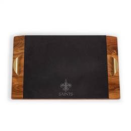 New Orleans Saints Slate Serving Tray