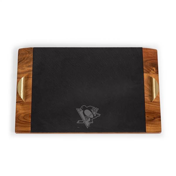 Pittsburgh Penguins Slate Serving Tray