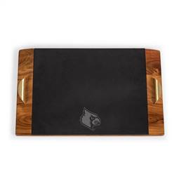 Louisville Cardinals Slate Serving Tray