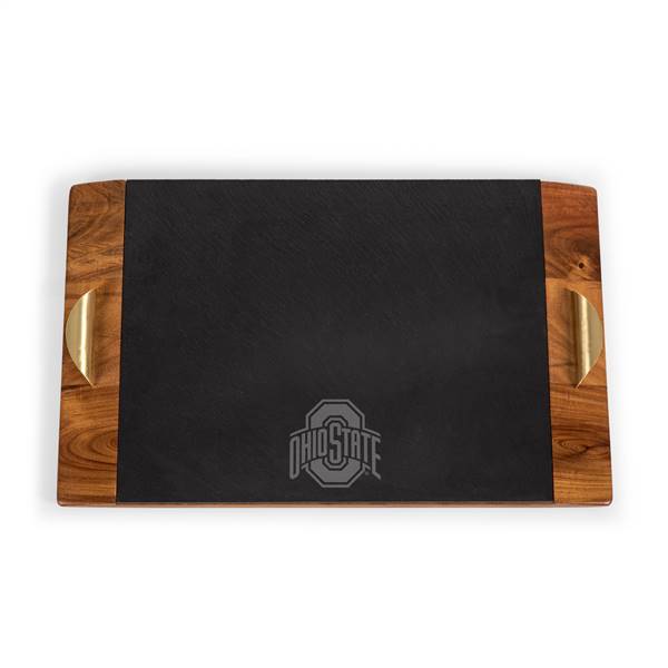 Ohio State Buckeyes Slate Serving Tray