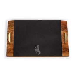 Wyoming Cowboys Slate Serving Tray
