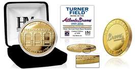 Atlanta Braves "Stadium" Gold Mint Coin  