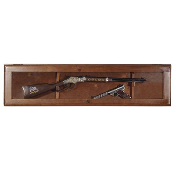 American Furniture Classics Model 841 Horizontal Gun Display Cabinet