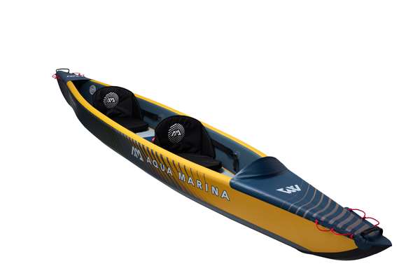 Aqua Marina Tomahawk 2-Person High Pressure Inflatable Kayak Package 14ft 5in 