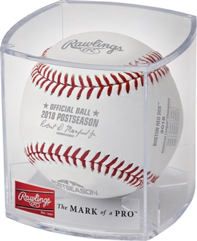 Rawlings 2018 Boston Red Sox ALCS Champs Retail Cubed ALCS18CHMP-R Baseballs (1 Dozen)