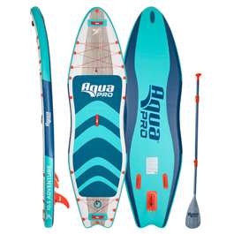 Aqua Pro 10' 6" Adventure Inflatable Paddleboard  