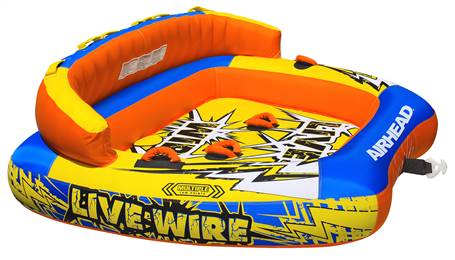 Airhead Live Wire 3 Person Towable Tube 