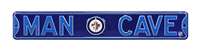 Winnipeg Jets Steel Street Sign with Logo-MAN CAVE   