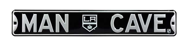 Los Angeles Kings Steel Street Sign with Logo-MAN CAVE   