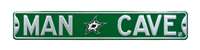 Dallas Stars Steel Street Sign with Logo-MAN CAVE   