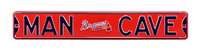 Atlanta Braves Steel Street Sign with Logo-MAN CAVE   