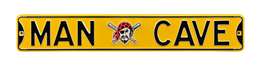 Pittsburgh Pirates Steel Street Sign with Logo-MAN CAVE    