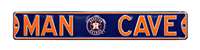 Houston Astros Steel Street Sign with Logo-MAN CAVE   