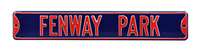 Boston Red Sox Steel Street Sign-FENWAY PARK    