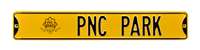 Pittsburgh Pirates Steel Street Sign with Logo-PNC PARK w/ Logo   