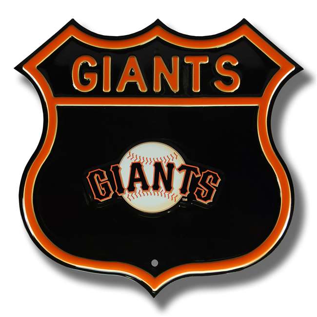 San Francisco Giants Steel Route Sign-Primary Logo   