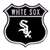 Chicago White Sox Steel Route Sign-Primary Logo   