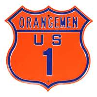 Syracuse Orange  Steel Route Sign-ORANGEMEN US-1   